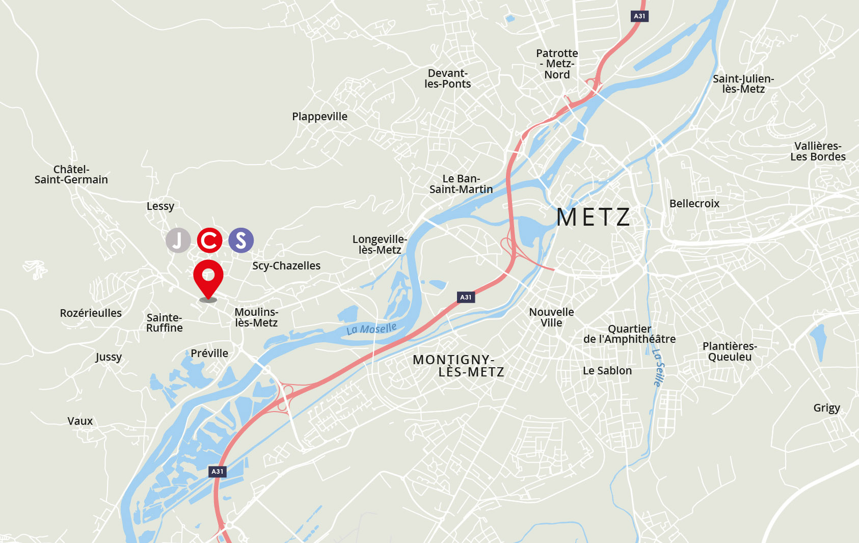 JCS - Longeville-l&egrave;s-Metz, Moselle